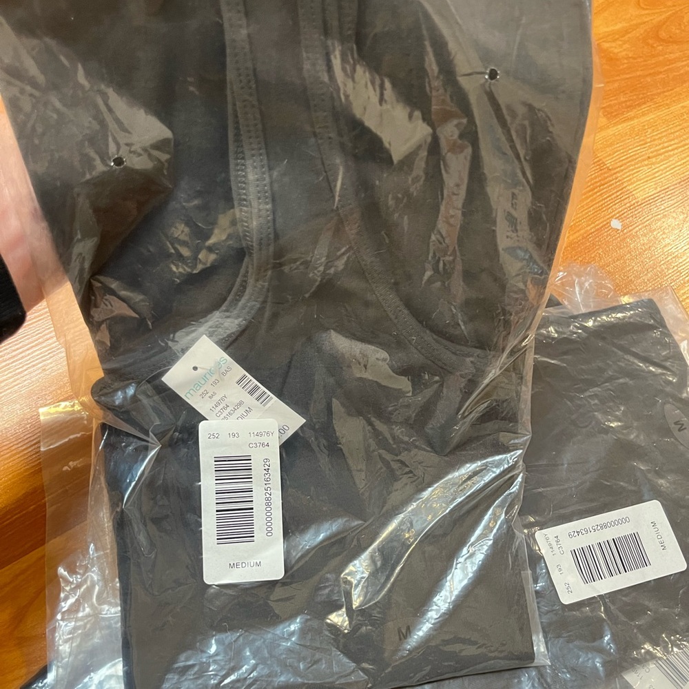 BOGO DEAL! NWT | Maurice’s Tank Tops | Charcoal Black